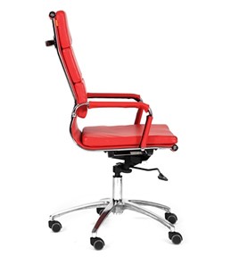 Кресло компьютерное CHAIRMAN 750 экокожа красная в Соликамске - предосмотр 2